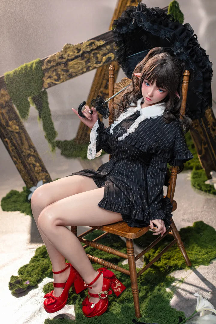 155cm (5ft1) E罩杯 輕量化 矽膠 性愛娃娃 ROS 头部 Freesia